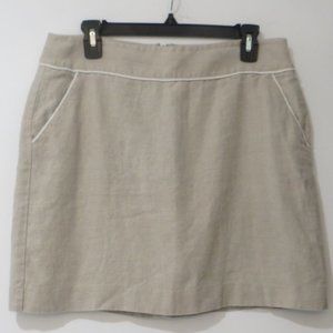 ( Ann Taylor Loft Mini Skirt Pockets NEW